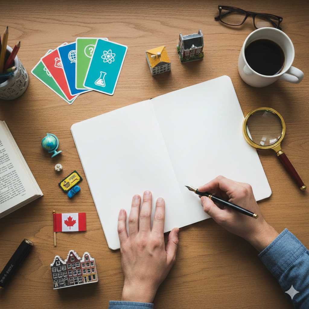 איך לכתוב טריוויה